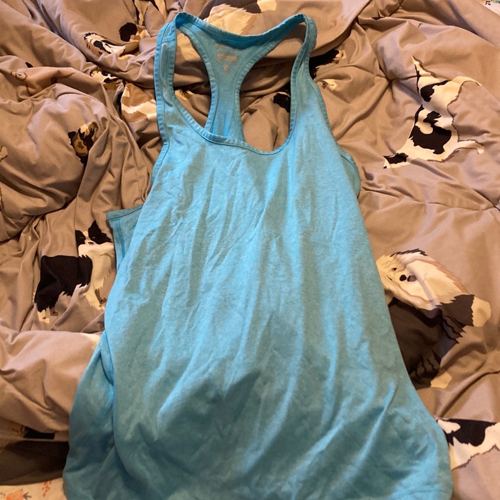 Nike Dri-Fit Light Blue Workout Tank Top size M